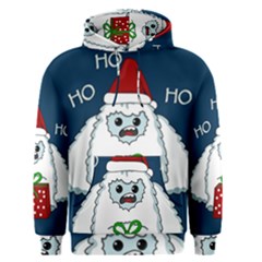 Yeti Xmas Men s Pullover Hoodie by Valentinaart