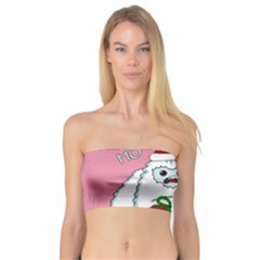 Yeti Xmas Bandeau Top by Valentinaart