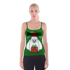 Yeti Xmas Spaghetti Strap Top by Valentinaart