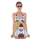 Yeti Xmas Halter Dress Swimsuit  View1