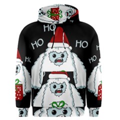 Yeti Xmas Men s Pullover Hoodie by Valentinaart