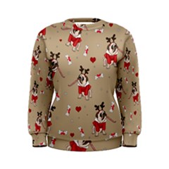 Pug Xmas Pattern Women s Sweatshirt