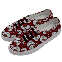 Yeti Xmas Pattern Men s Classic Low Top Sneakers