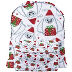 Yeti Xmas Pattern Giant Full Print Backpack