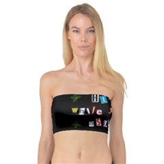 Santa s Note Bandeau Top by Valentinaart