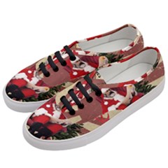 Karl Marx Santa  Women s Classic Low Top Sneakers by Valentinaart