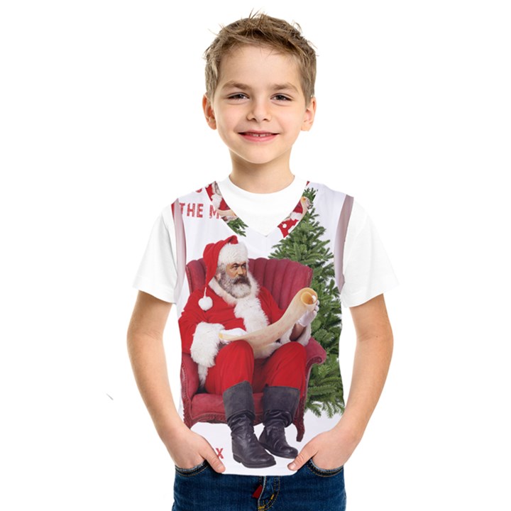 Karl Marx Santa  Kids  SportsWear