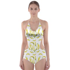 Chilli Pepers Pattern Motif Cut-out One Piece Swimsuit by dflcprints