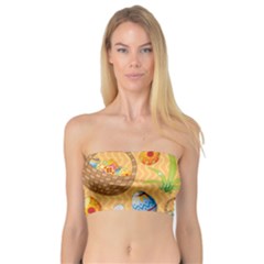 Easter Bunny And Egg Basket Bandeau Top by allthingseveryone