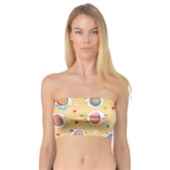 Fun Easter Eggs Bandeau Top by allthingseveryone