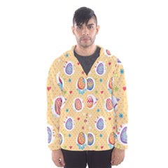 Fun Easter Eggs Hooded Wind Breaker (men) by allthingseveryone