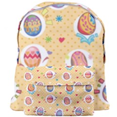 Fun Easter Eggs Giant Full Print Backpack