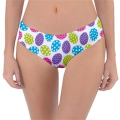 Polka Dot Easter Eggs Reversible Classic Bikini Bottoms by allthingseveryone