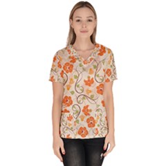 Honeysuckle Delight Scrub Top