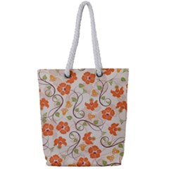 Honeysuckle Delight Full Print Rope Handle Bag (small)