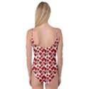 Red Flowers Camisole Leotard  View2