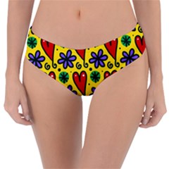 Spring Love Reversible Classic Bikini Bottoms by allthingseveryone