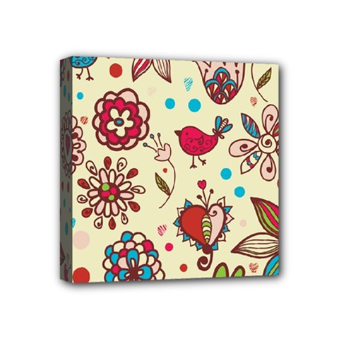 Spring Time Fun Mini Canvas 4  X 4  by allthingseveryone