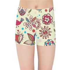 Spring Time Fun Kids Sports Shorts by allthingseveryone