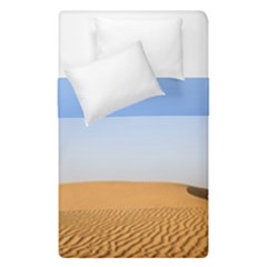 Desert Dunes With Blue Sky Duvet Cover Double Side (single Size) by Ucco