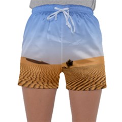 Desert Dunes With Blue Sky Sleepwear Shorts by Ucco