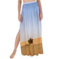 Desert Dunes With Blue Sky Maxi Chiffon Tie-up Sarong