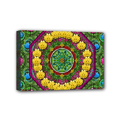 Bohemian Chic In Fantasy Style Mini Canvas 6  X 4  by pepitasart