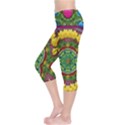 Bohemian Chic In Fantasy Style Capri Leggings  View3