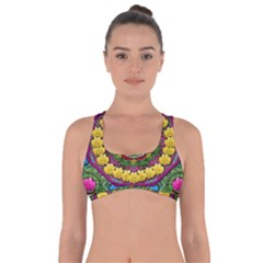 Bohemian Chic In Fantasy Style Got No Strings Sports Bra by pepitasart