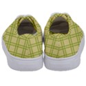 Tartan (yellow and green)  Kids  Classic Low Top Sneakers View4