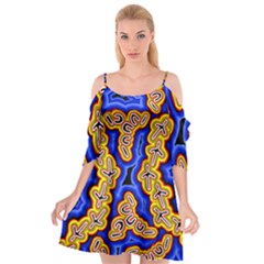 Emu Dreaming Cutout Spaghetti Strap Chiffon Dress by hogartharts