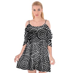 Meeting Places Cutout Spaghetti Strap Chiffon Dress by hogartharts