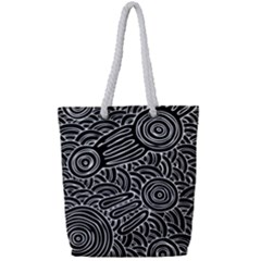 Meeting Places Full Print Rope Handle Bag (small)