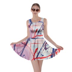 Messy Love Skater Dress by LaurenTrachyArt