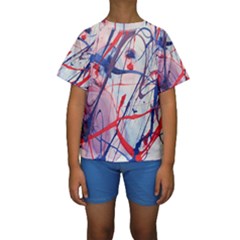 Messy Love Kids  Short Sleeve Swimwear