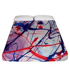 Messy Love Fitted Sheet (california King Size) by LaurenTrachyArt