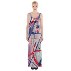 Messy Love Maxi Thigh Split Dress