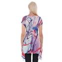 Messy Love Short Sleeve Side Drop Tunic View2