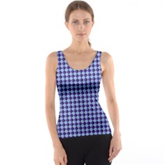 Blue Diamonds Tank Top