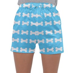 Dog Bone Background Dog Bone Pet Sleepwear Shorts