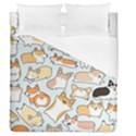 Corgilicious Corgi Doodle Art Duvet Cover (Queen Size) View1