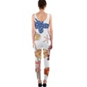 Flowers Butterflies Dragonflies OnePiece Catsuit View2