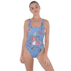 Dog Corgi Pattern Bring Sexy Back Swimsuit