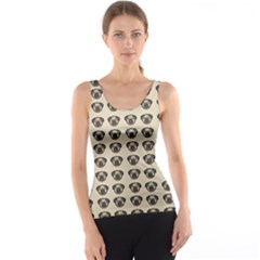 Puppy Dog Pug Pup Graphic Tank Top by Celenk