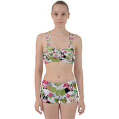 Hula Corgis Fabric Women s Sports Set