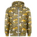 Sleeping Corgi Men s Zipper Hoodie View1