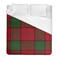 Red And Green Tartan Plaid Duvet Cover (full/ Double Size) by allthingseveryone