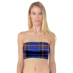 Bright Blue Plaid Bandeau Top by allthingseveryone