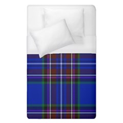 Bright Blue Plaid Duvet Cover (single Size) by allthingseveryone