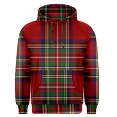 Red Tartan Plaid Men s Pullover Hoodie by allthingseveryone